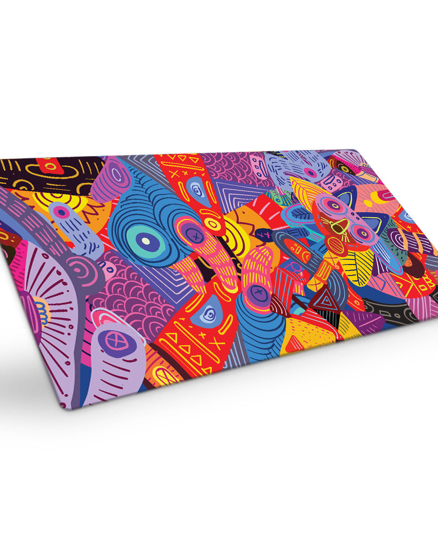 Color Splash Desk Mat