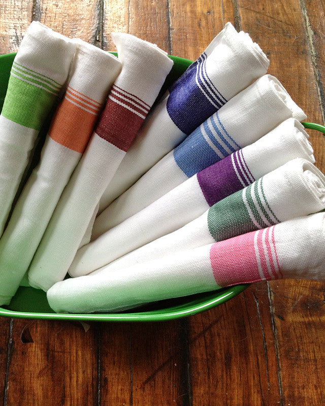 Set of White Napkins - Kara Weaves
- 3