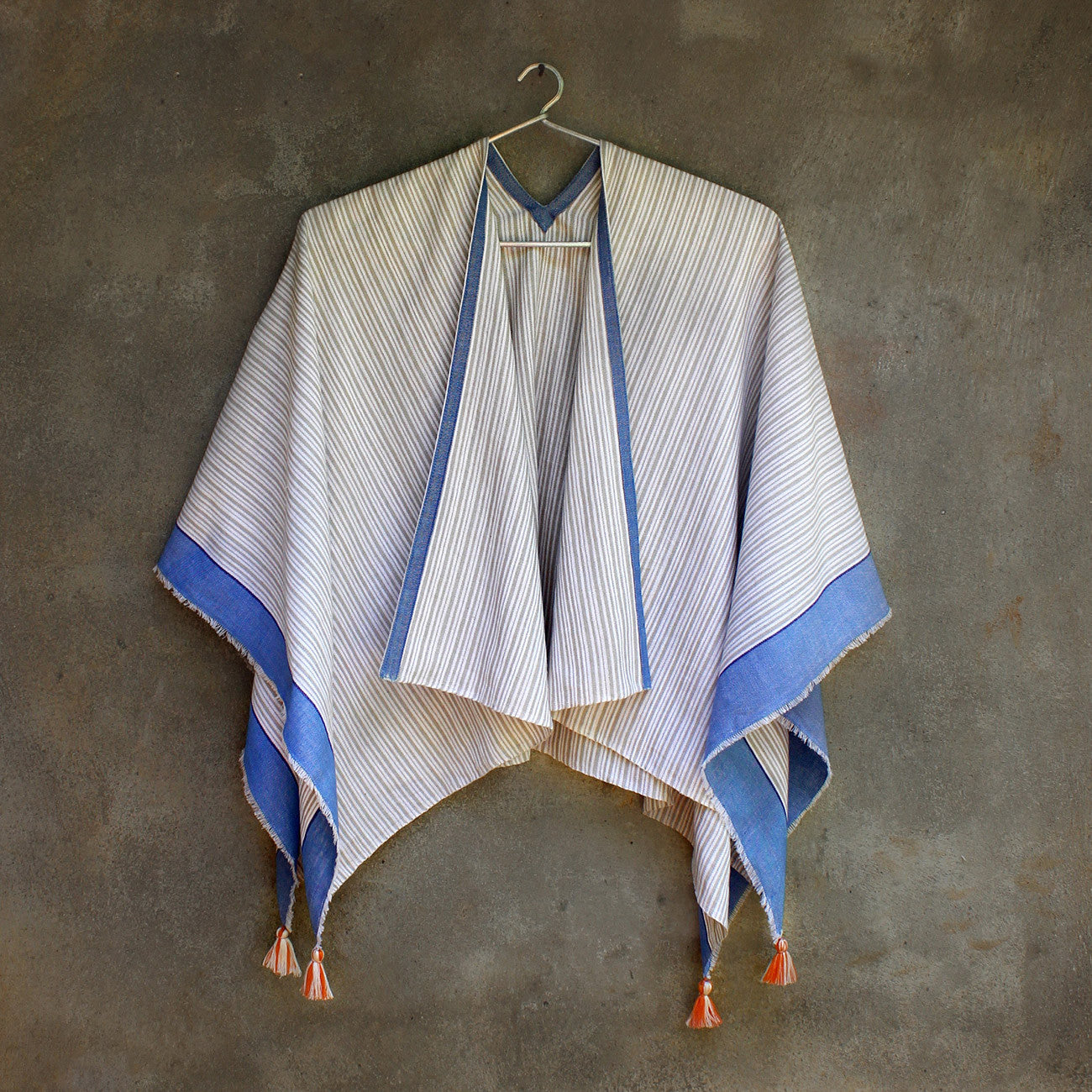 Sky Scarf Poncho - Kara Weaves
- 1