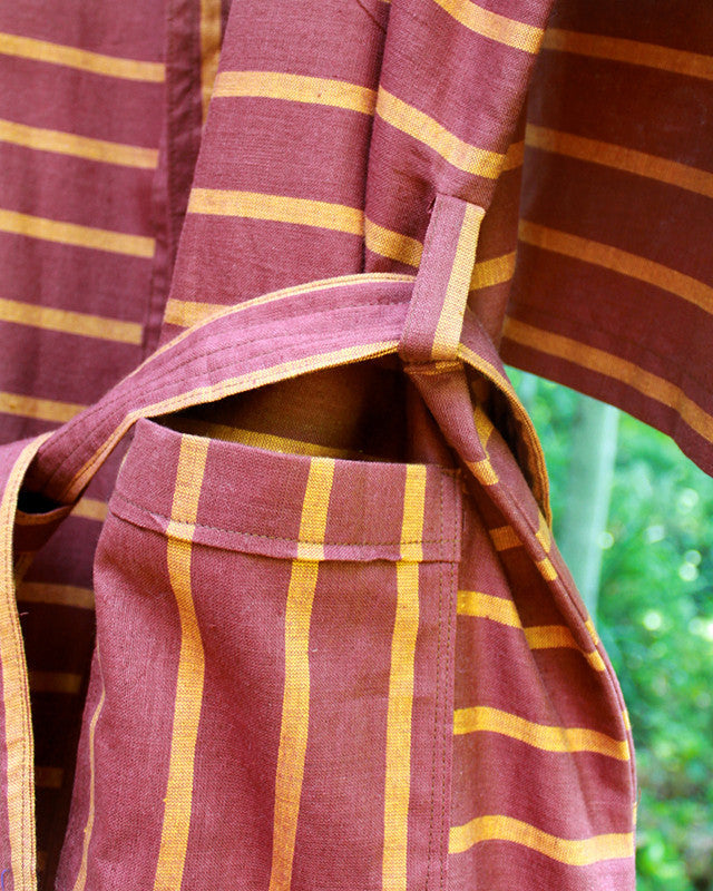 Berry Brown Robe - Kara Weaves
- 6