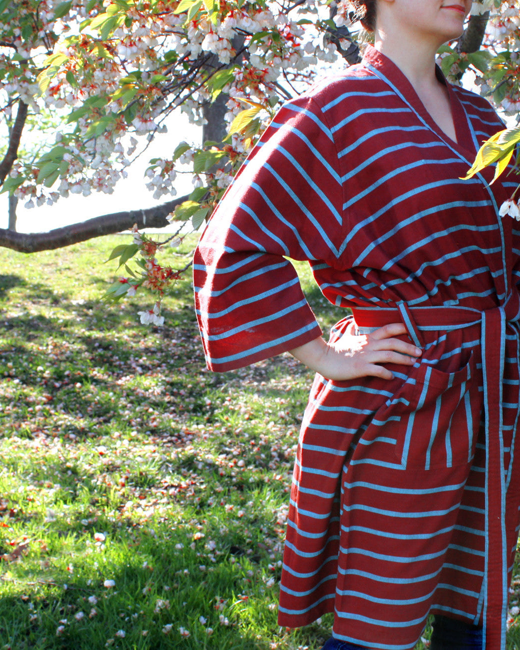 Berry Brown Robe - Kara Weaves
- 1