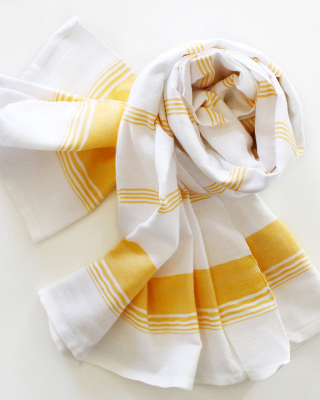 Candy Stripe Towel - Kara Weaves
- 6
