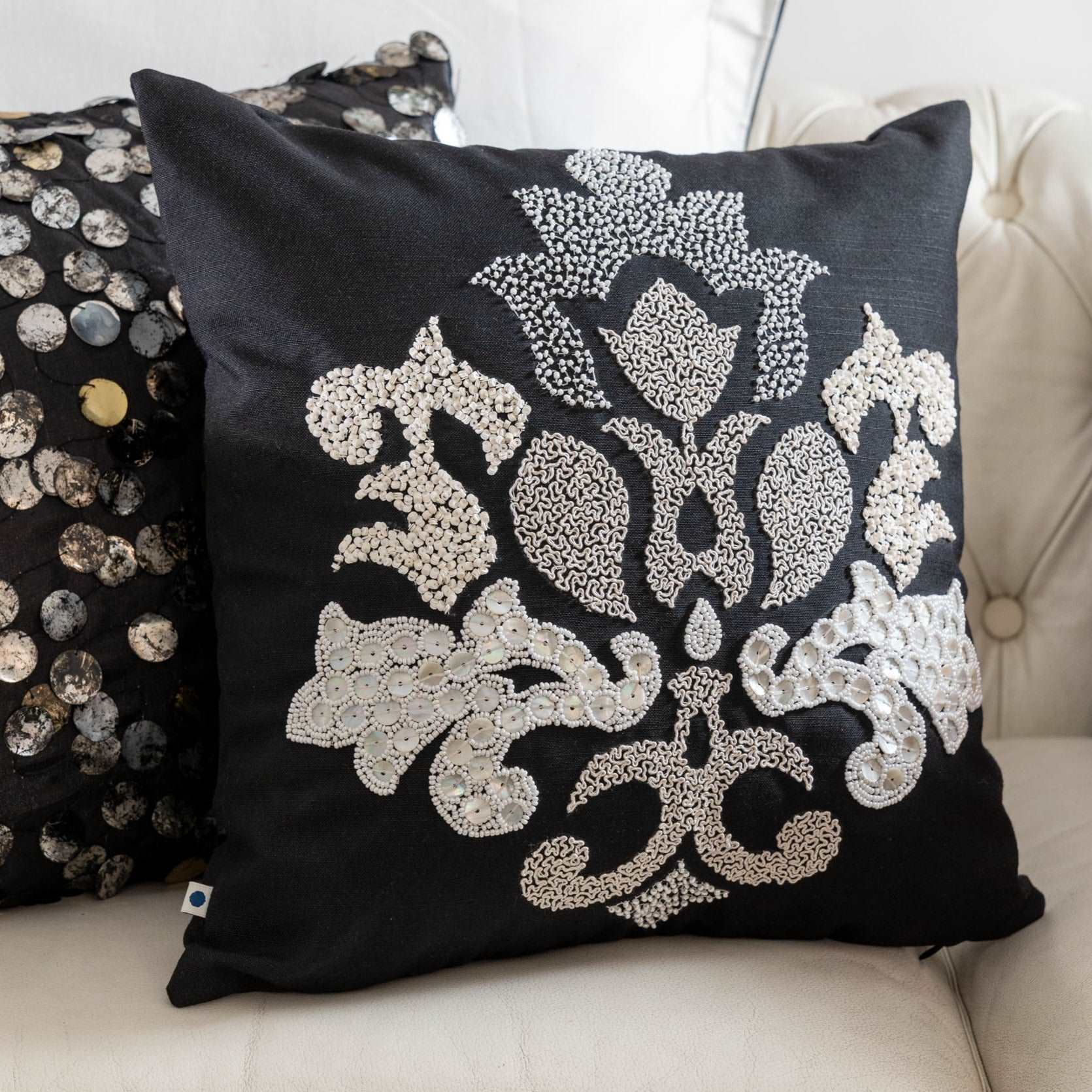 Imperial Hand Embroidered Cushion