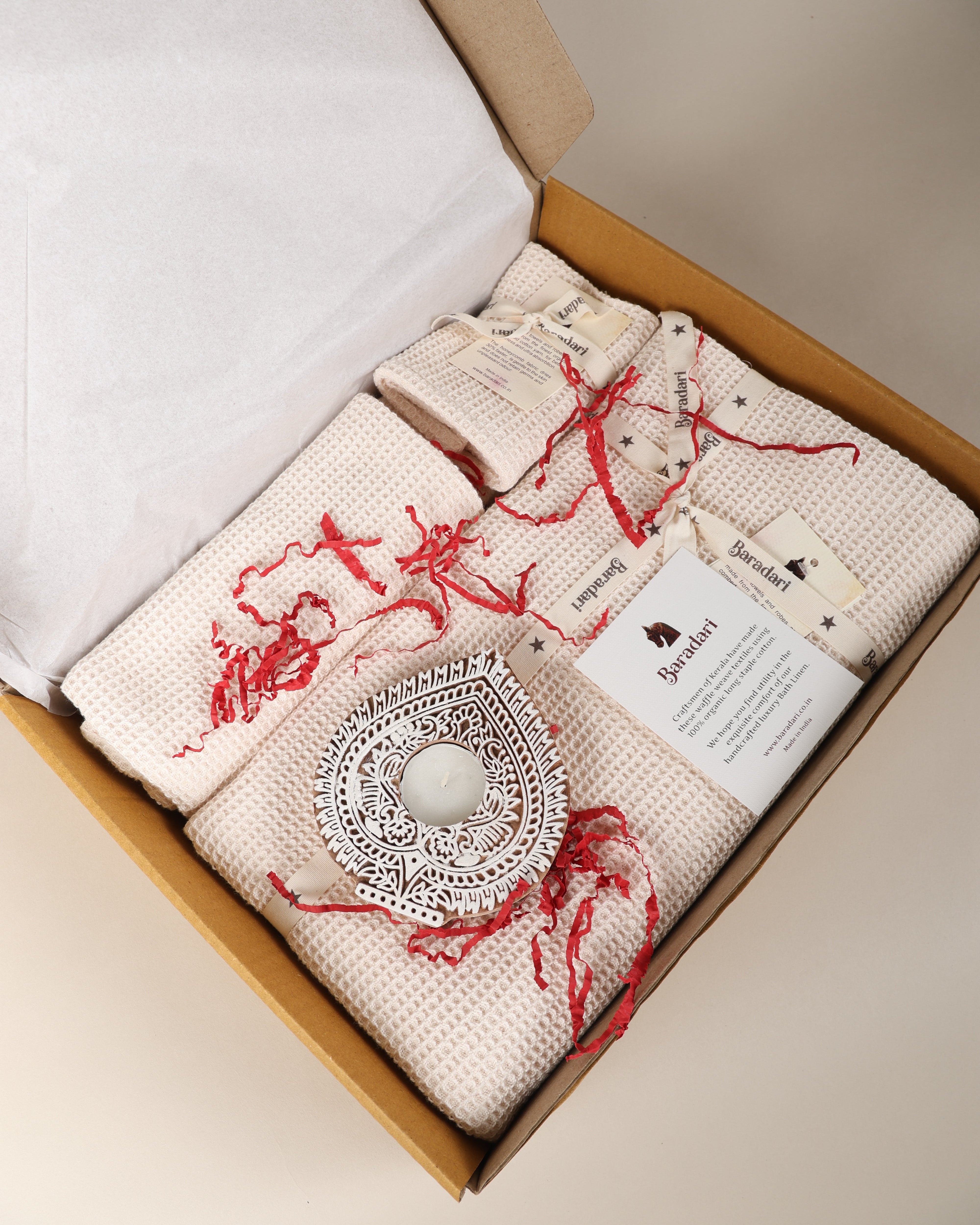 Baradari Organic Cotton Bath Linen Set