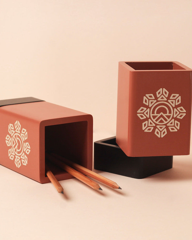 Pen Stand with base drawer