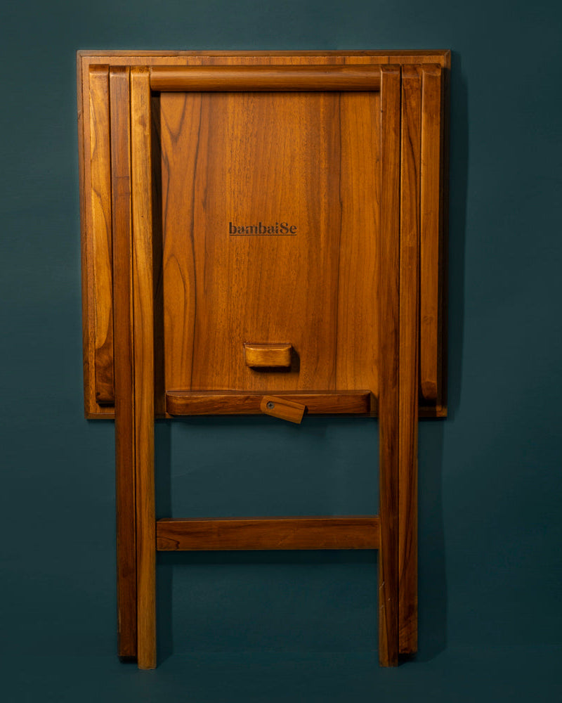 This versatile piece is perfect as a coffee table, sofa side table, bed side table, or balcony accent. Enjoy the ease of complete foldability and effortless cleaning and maintenance for a touch of style and serenity.