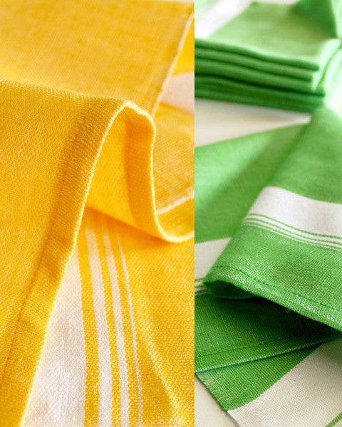 Set of 10 Color Napkins - Kara Weaves
- 2