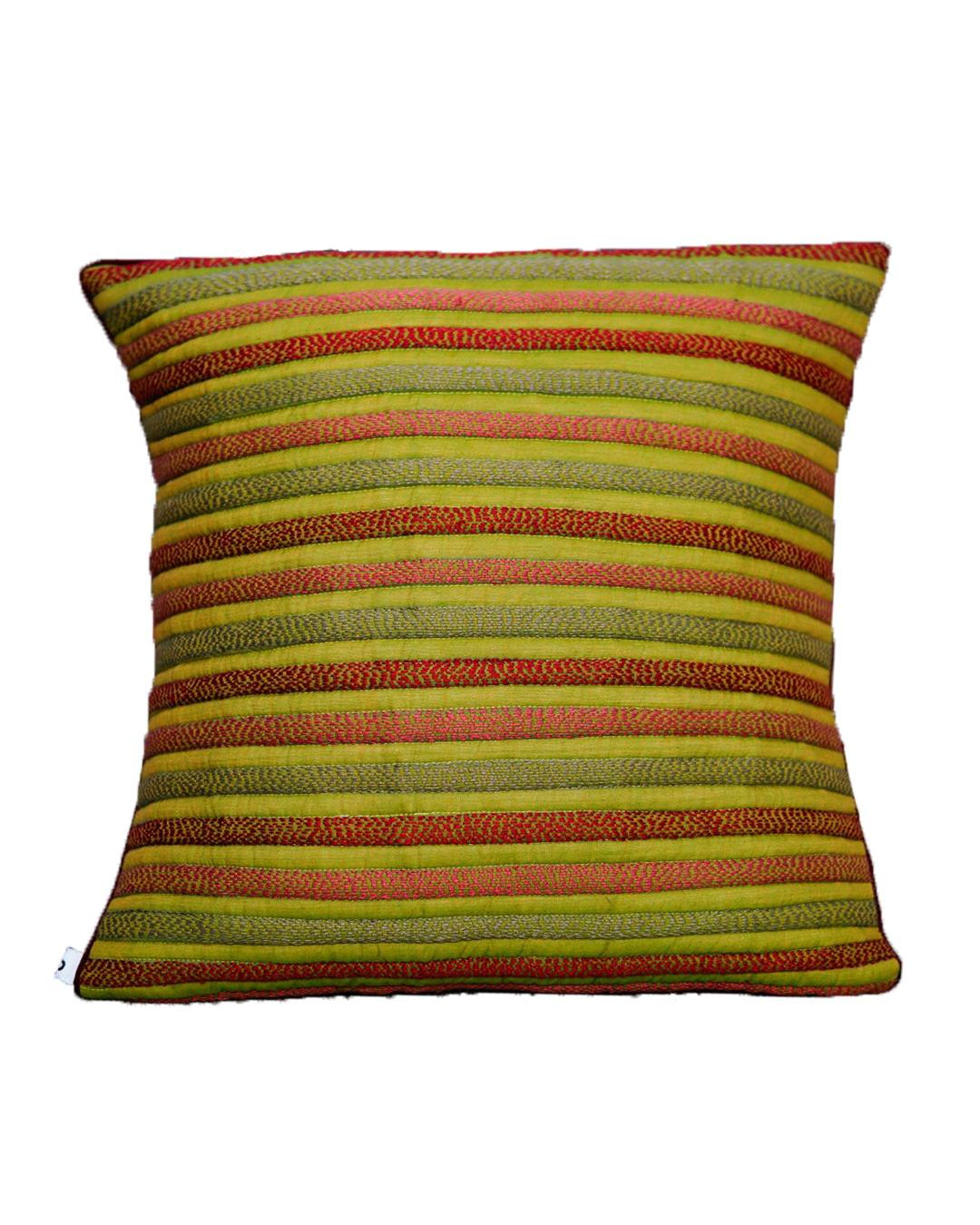 Bihart Cotton Sujani Cushion - Our Better Planet