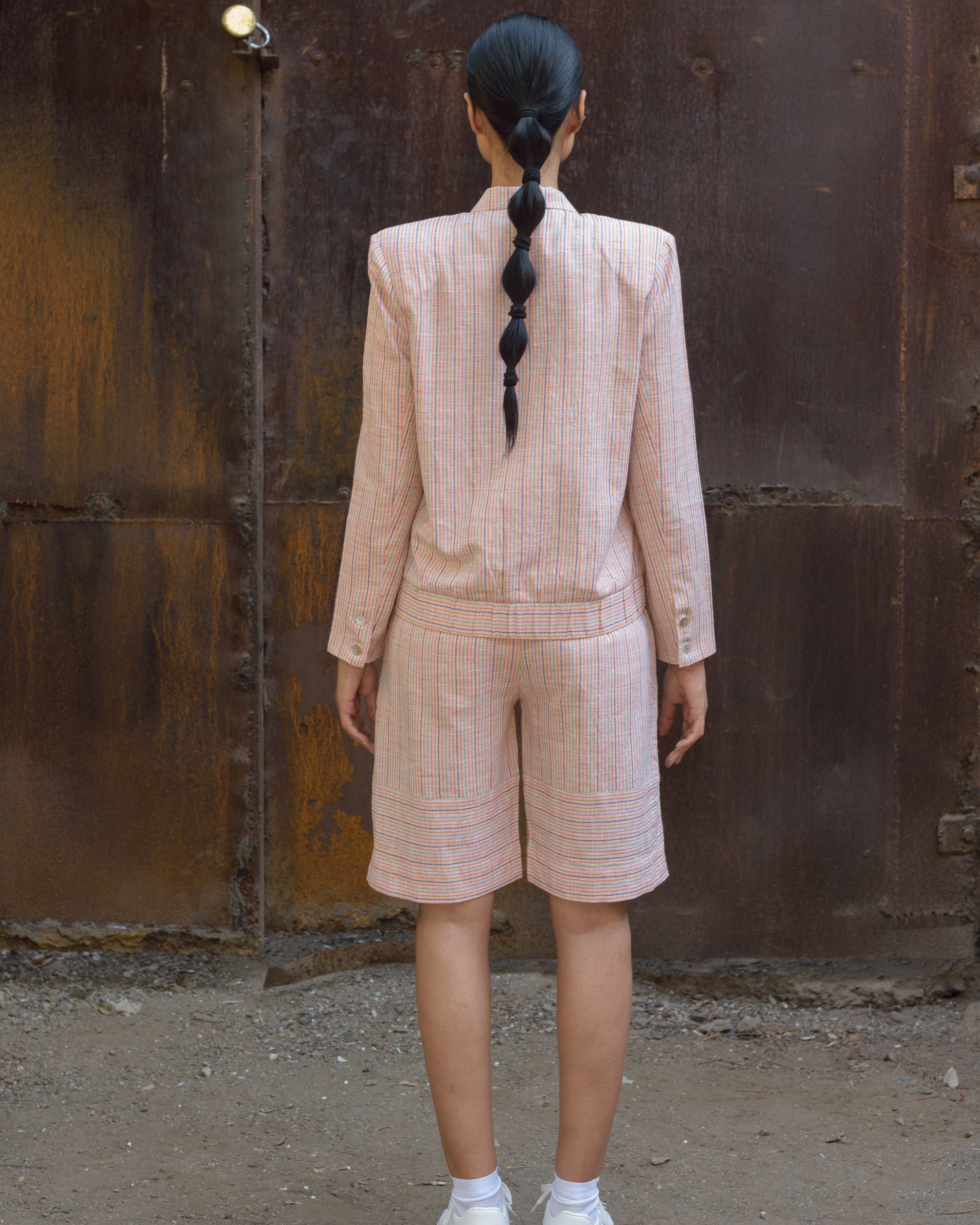 Buttoned Bomber Jacket - Our Better Planet