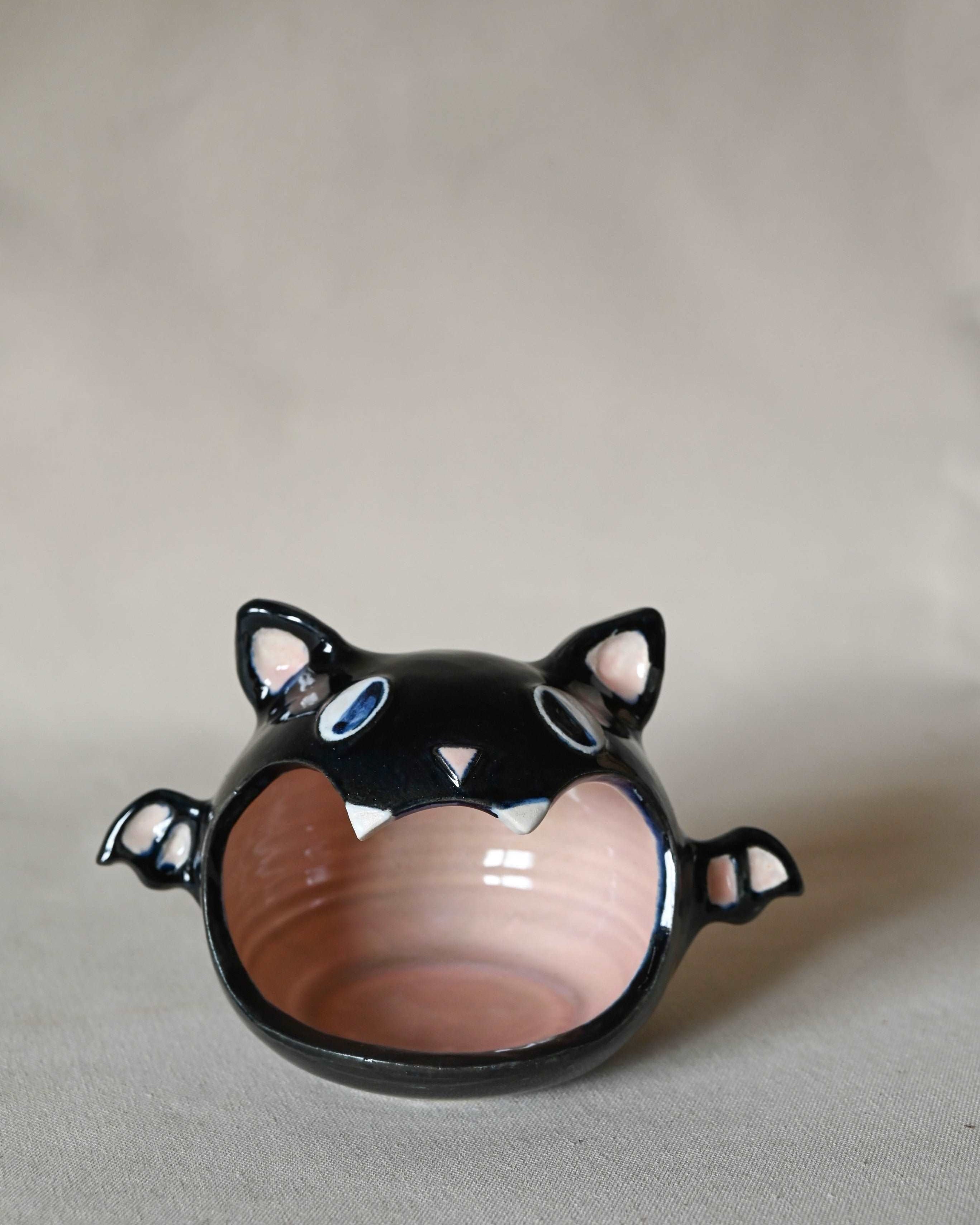 Ceramic Halloween Bat Candy Jar - TOH - Our Better Planet