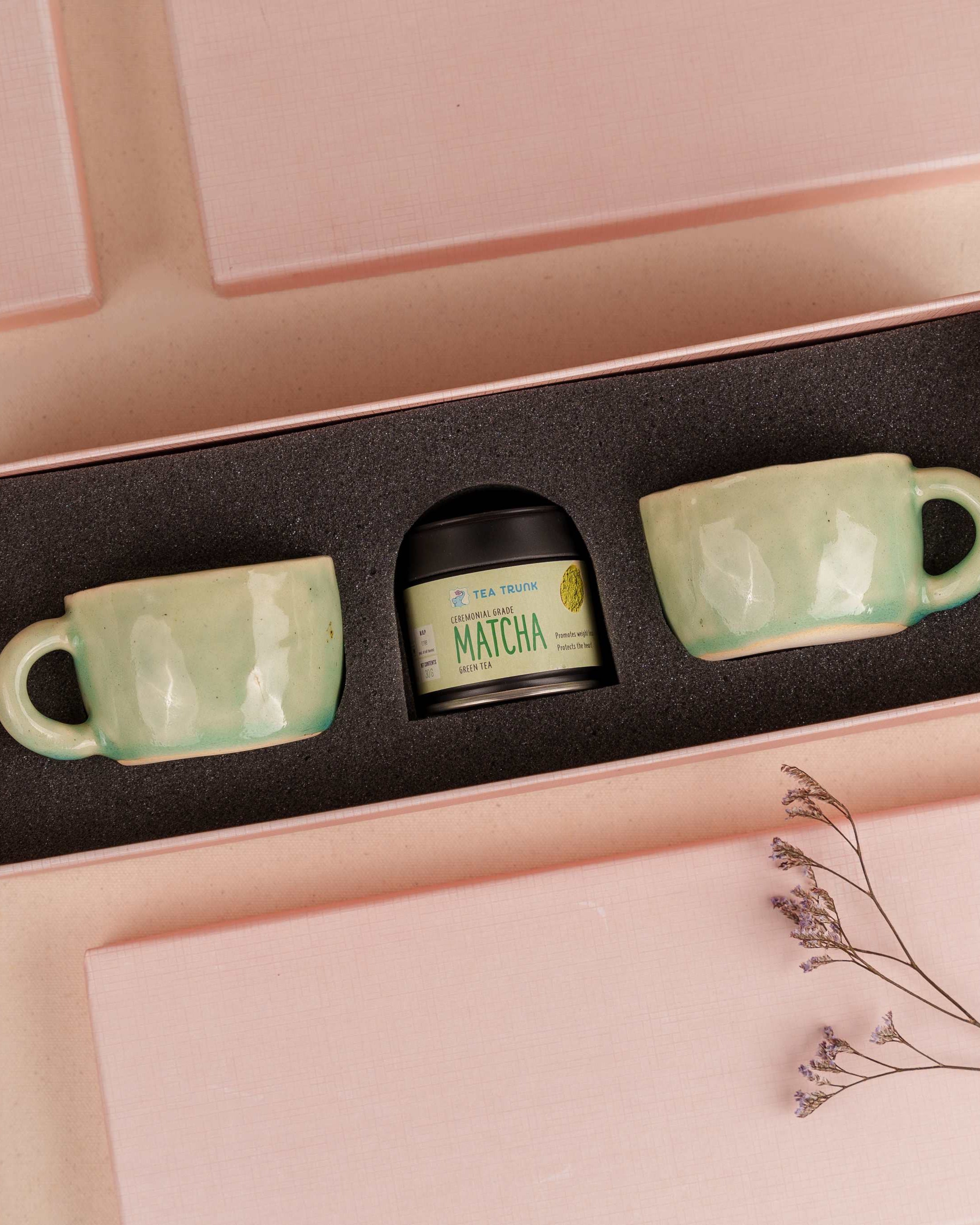 Ceramic Matcha Cup Set Gift Hamper - TOH - Our Better Planet