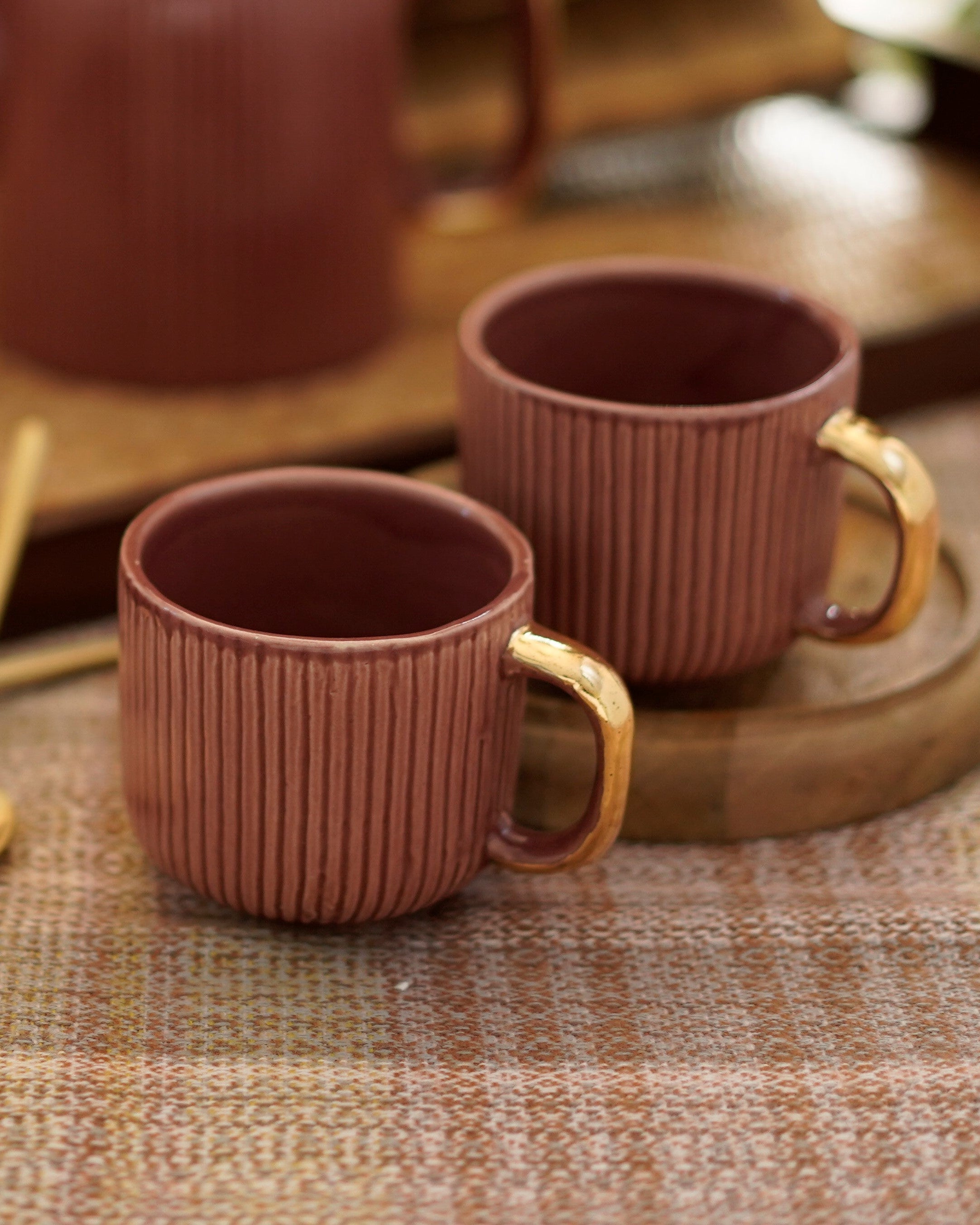 CHEAPORA TEA CUPS SET of 2 - Our Better Planet