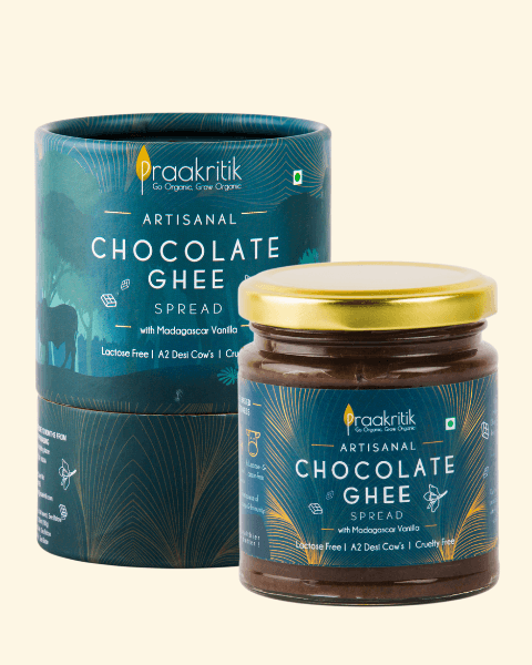 Chocolate Ghee Spread With Madagascar Vanilla 200 ml - Our Better Planet