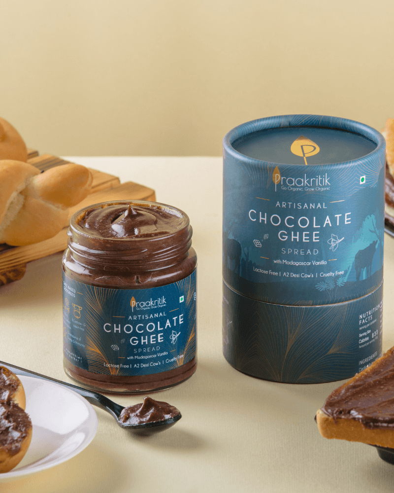 Chocolate Ghee Spread With Madagascar Vanilla 200 ml - Our Better Planet