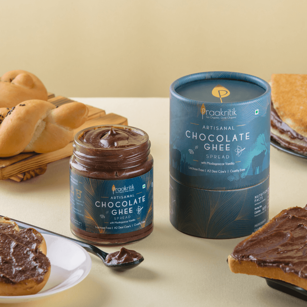 Chocolate Ghee Spread With Madagascar Vanilla 200 ml - Our Better Planet