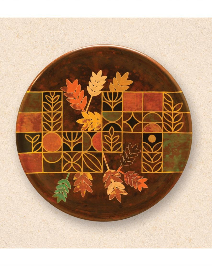 Compound 360 Hand Painted Wall Hanging Autumn Leaves - Our Better Planet