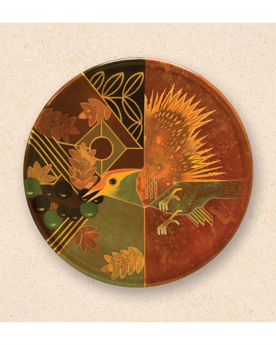 Compound 360 Hand Painted Wall Hanging Flying sparrow - Our Better Planet