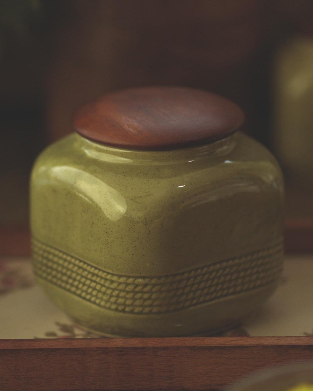 Courtyard Courtyard Amiya Martaban - Cookie Container - Our Better Planet