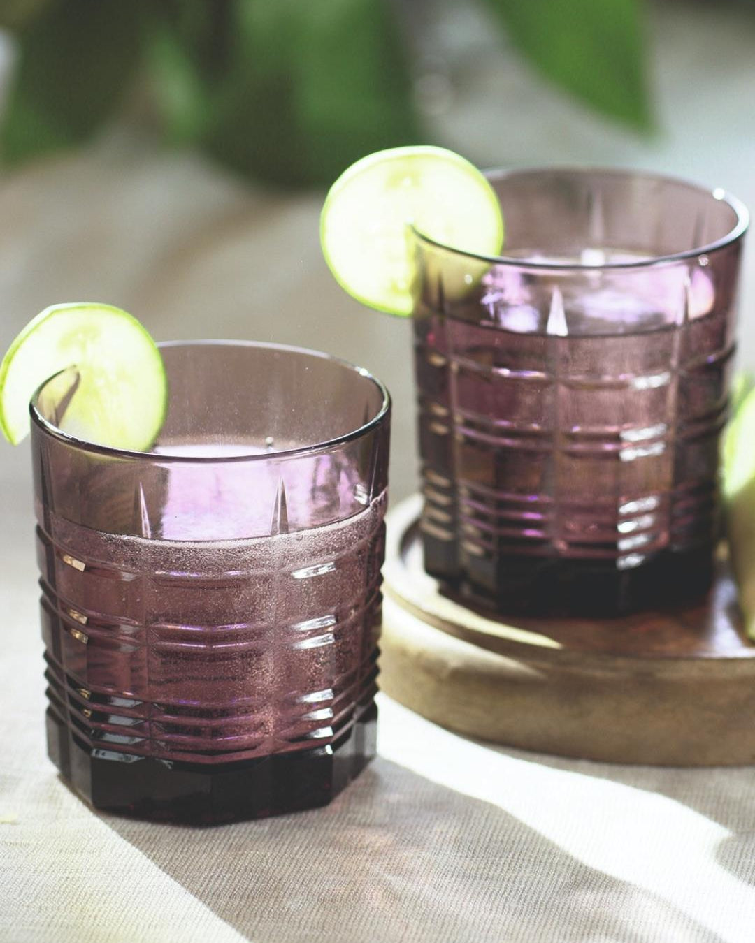 Courtyard Courtyard Jamuni Cocktail Glass Small -Set of 2 - Our Better Planet