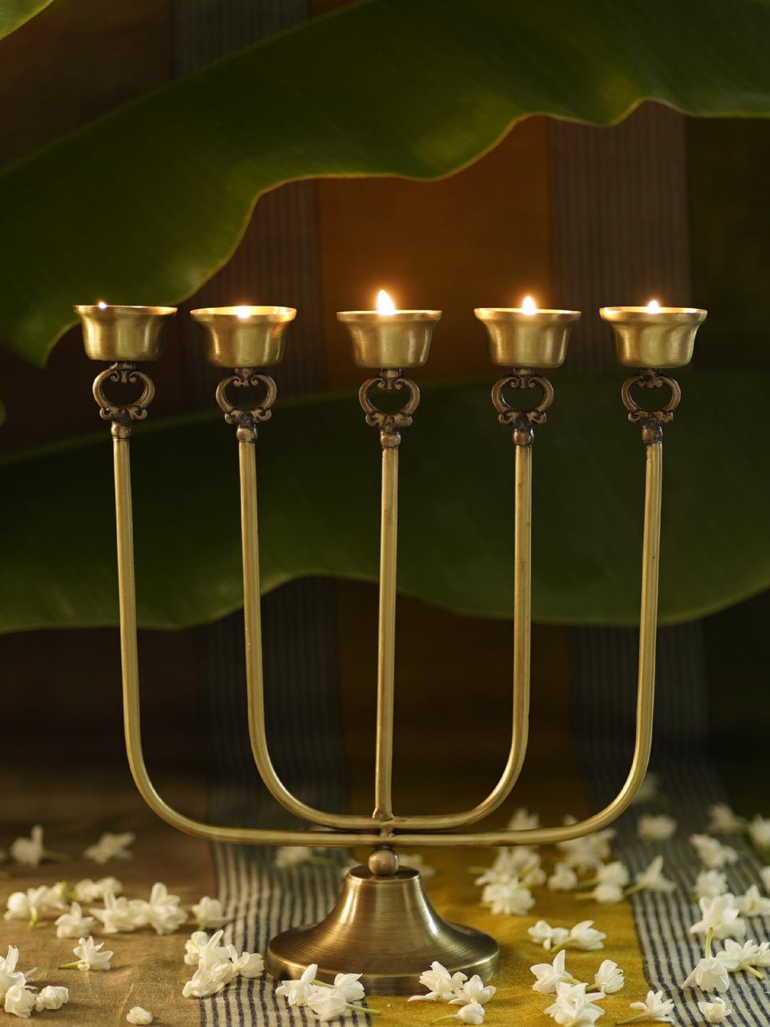 Courtyard Courtyard Meenakshi T Light Stand - Our Better Planet