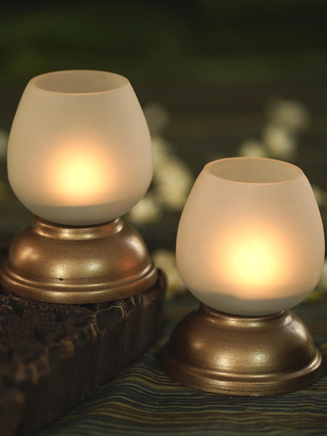 Courtyard Courtyard Nargis Table T Light - Set Of 2 - Our Better Planet