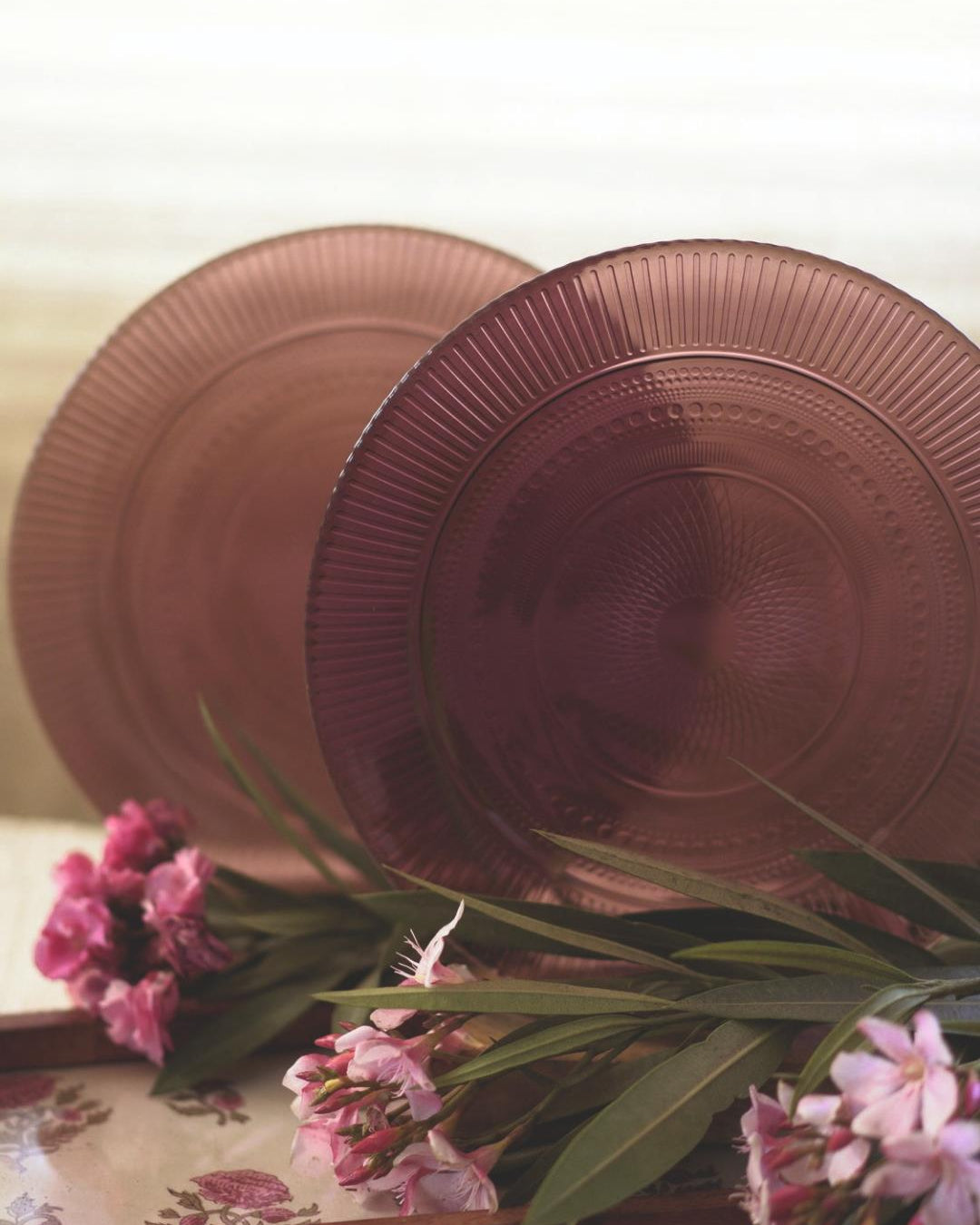 Courtyard Courtyard Shehtuti Snack Plate Large -Set of 2 - Our Better Planet