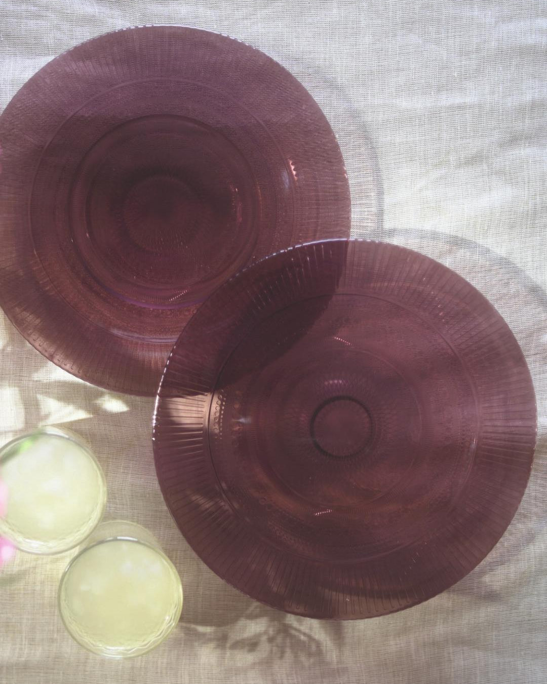 Courtyard Courtyard Shehtuti Snack Plate Small -Set of 2 - Our Better Planet