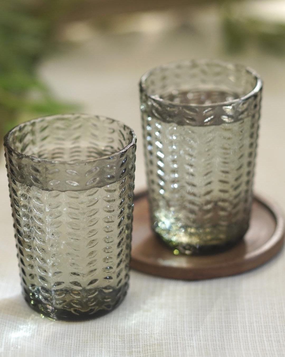 Courtyard Majuli Juice Tall Glasses Set of 2 - Our Better Planet