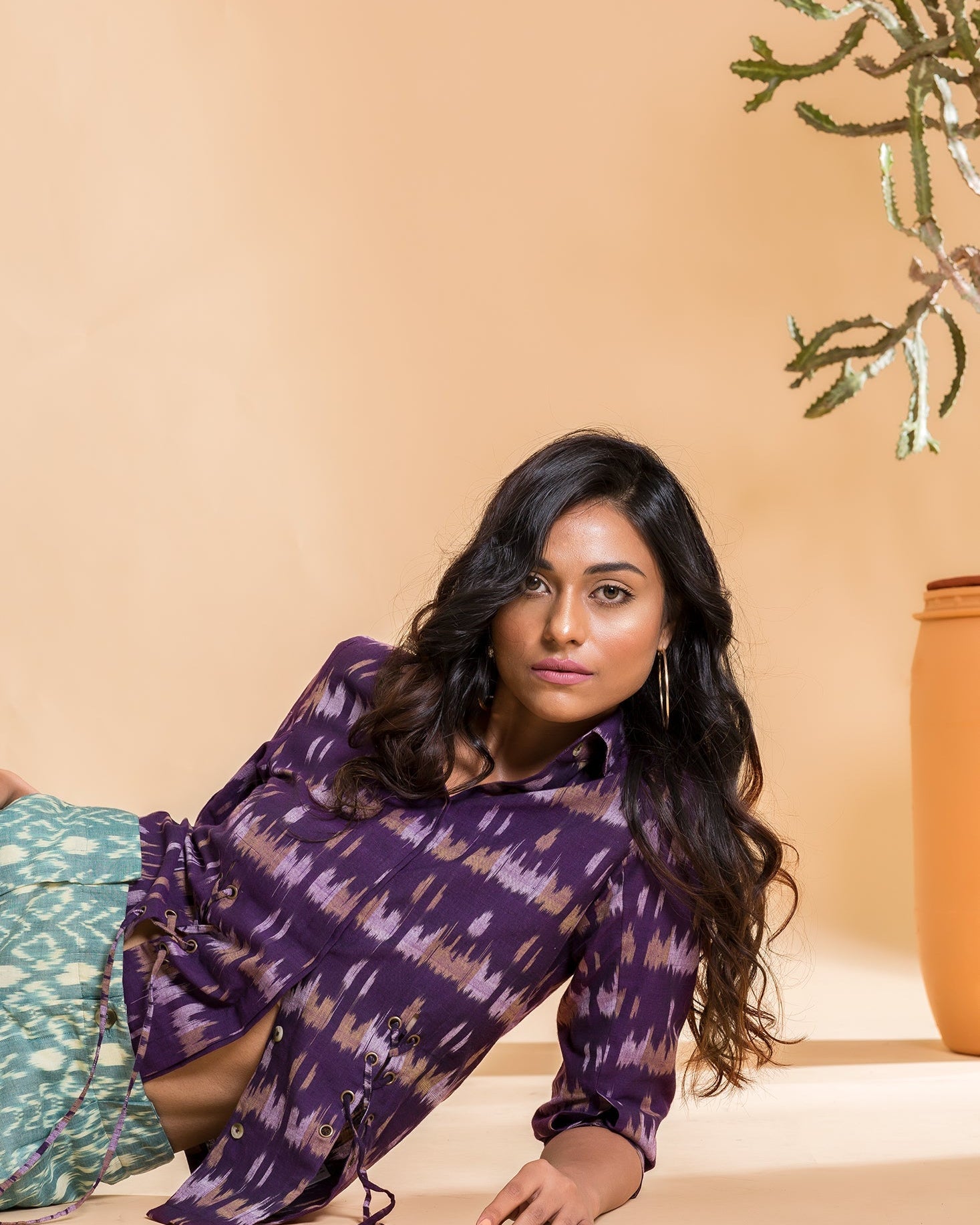 Criss Cross Drawstring Shirt - Our Better Planet