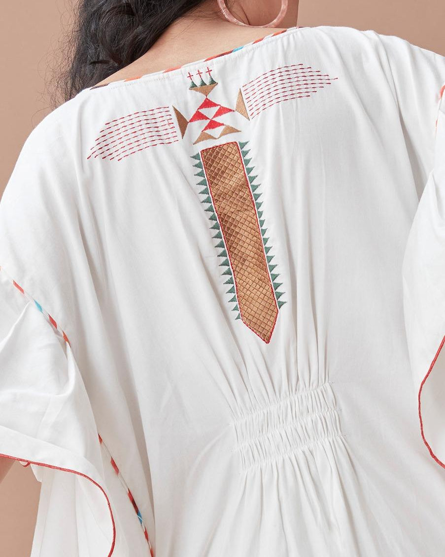 DAN BA TAVISH- Kaftan Witn Emboidery - Our Better Planet