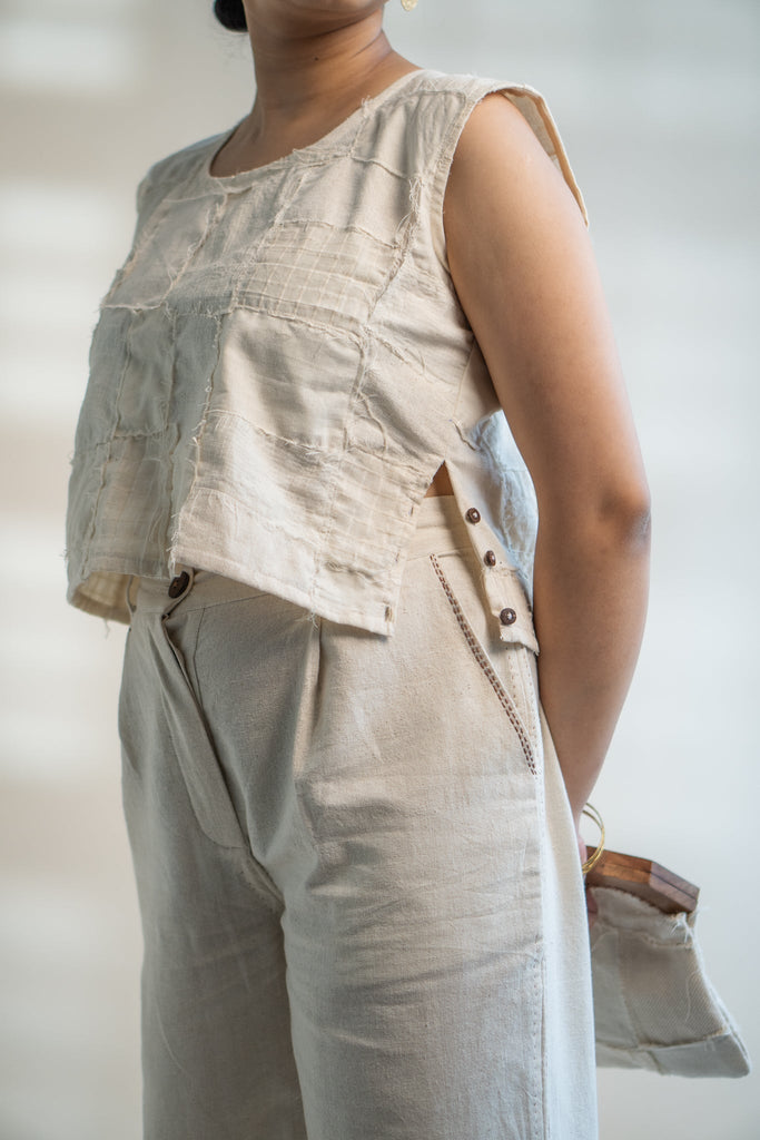 Dawning Upcycled Buttoned Vest - Our Better Planet