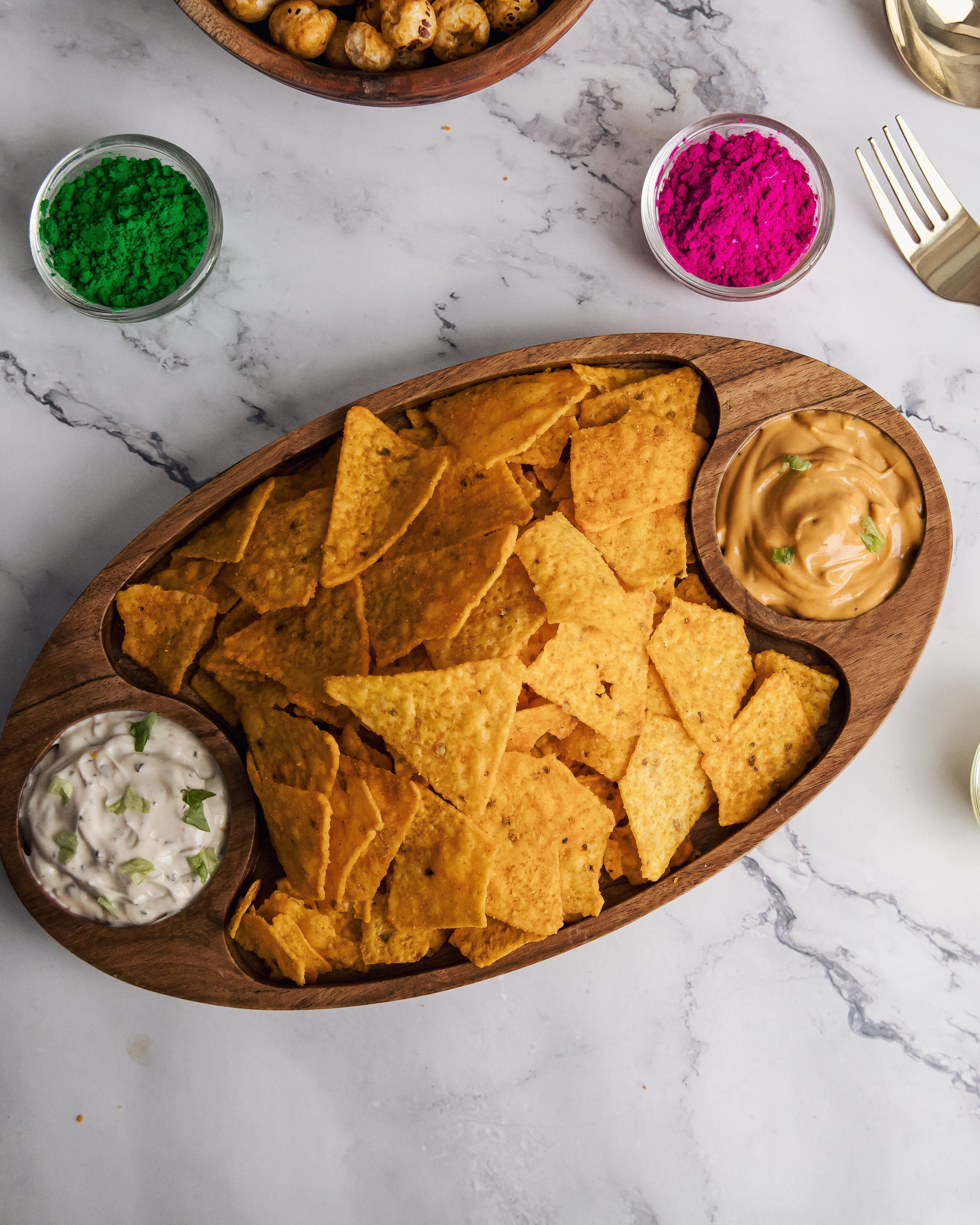 Domino Platter in Acacia Wood - Our Better Planet