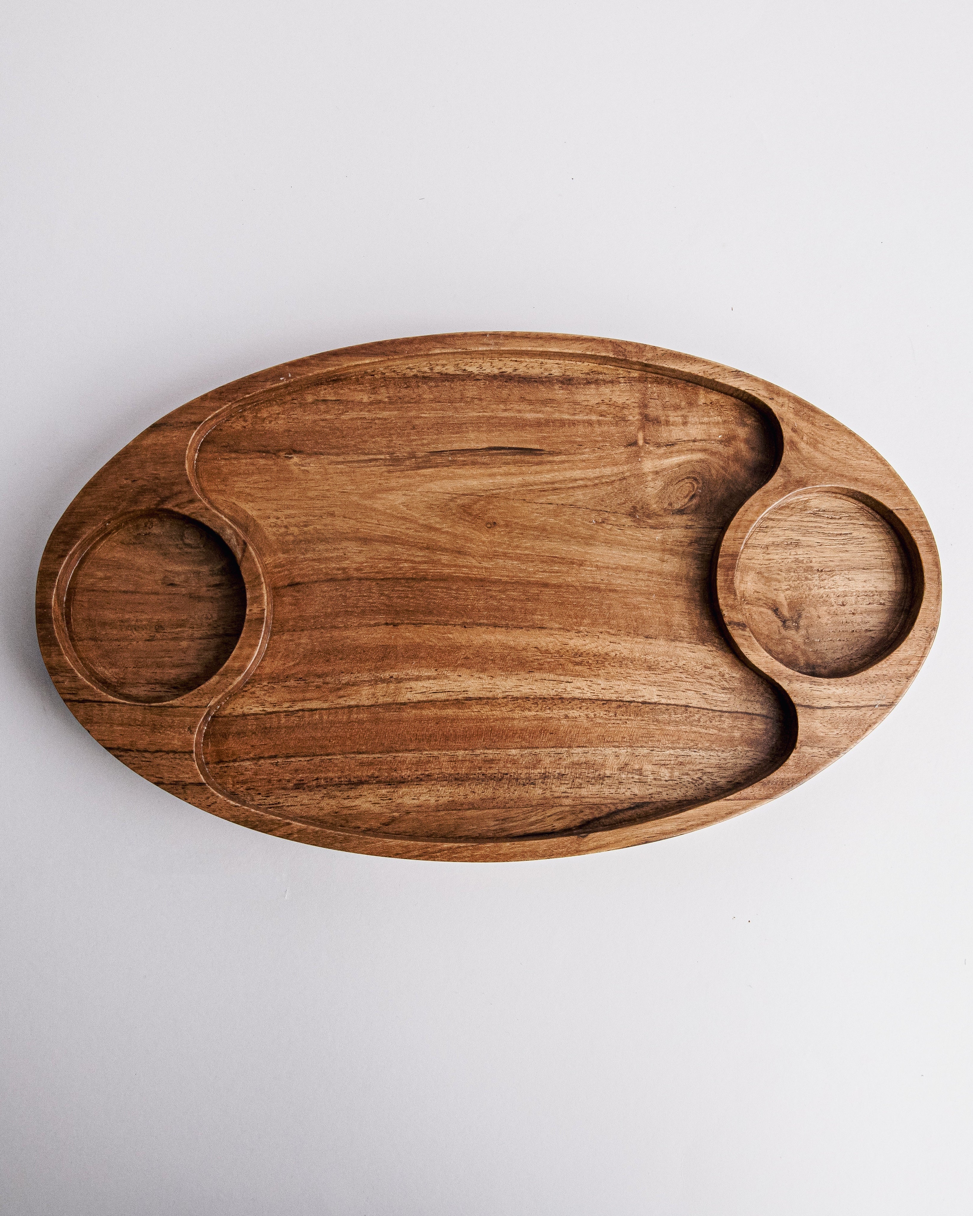 Domino Platter in Acacia Wood - Our Better Planet