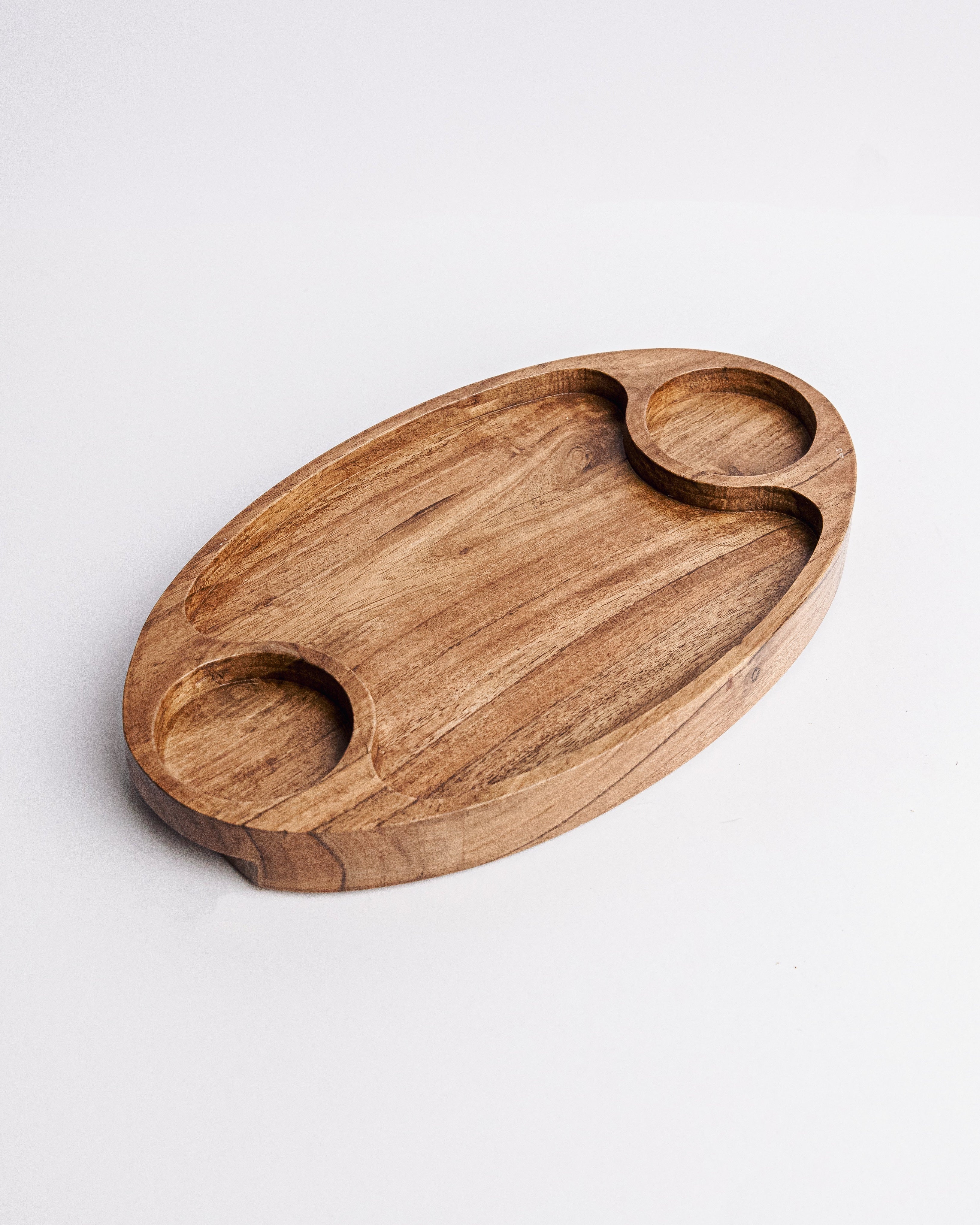 Domino Platter in Acacia Wood - Our Better Planet
