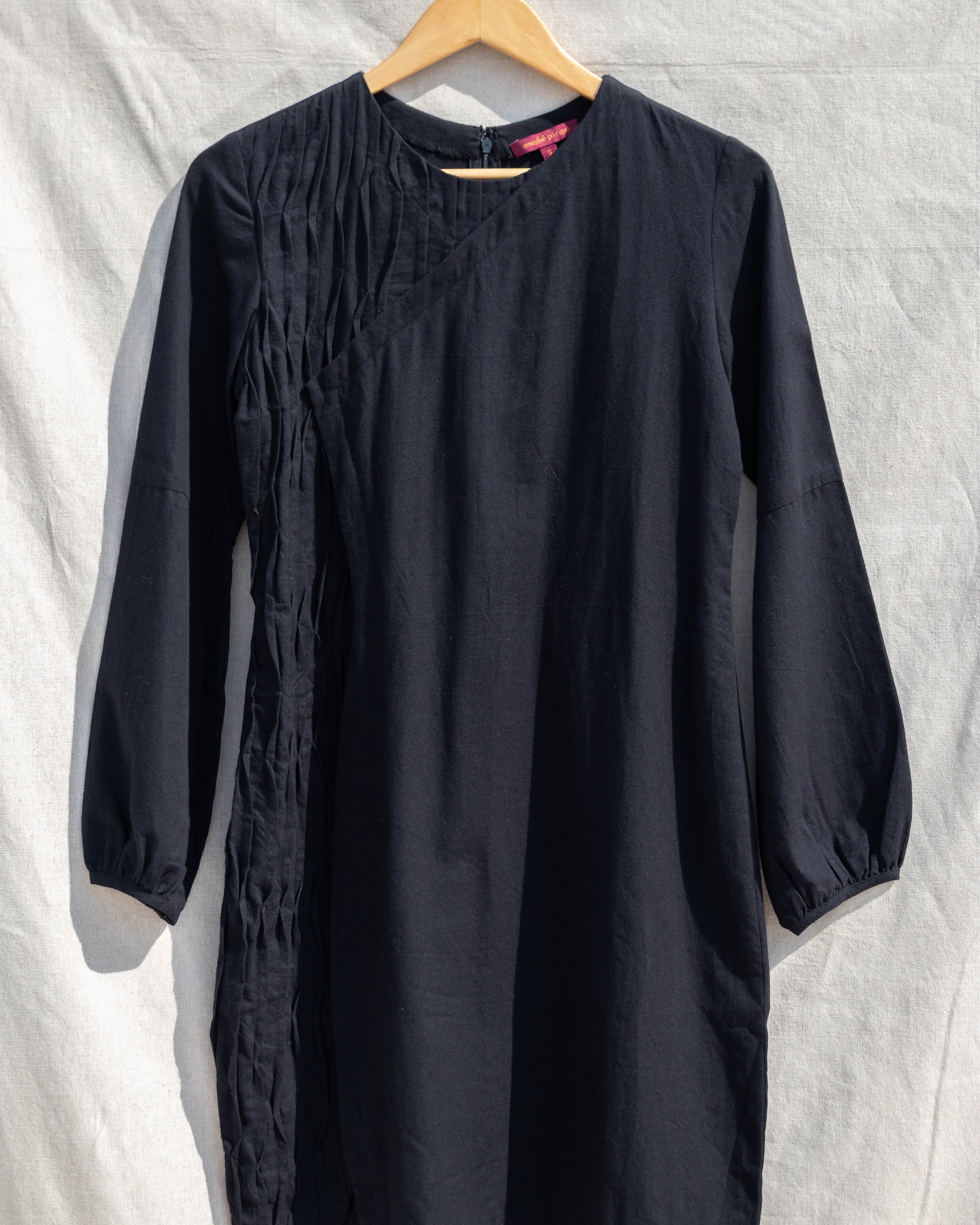 Dress With Wave Pleats - Our Better Planet