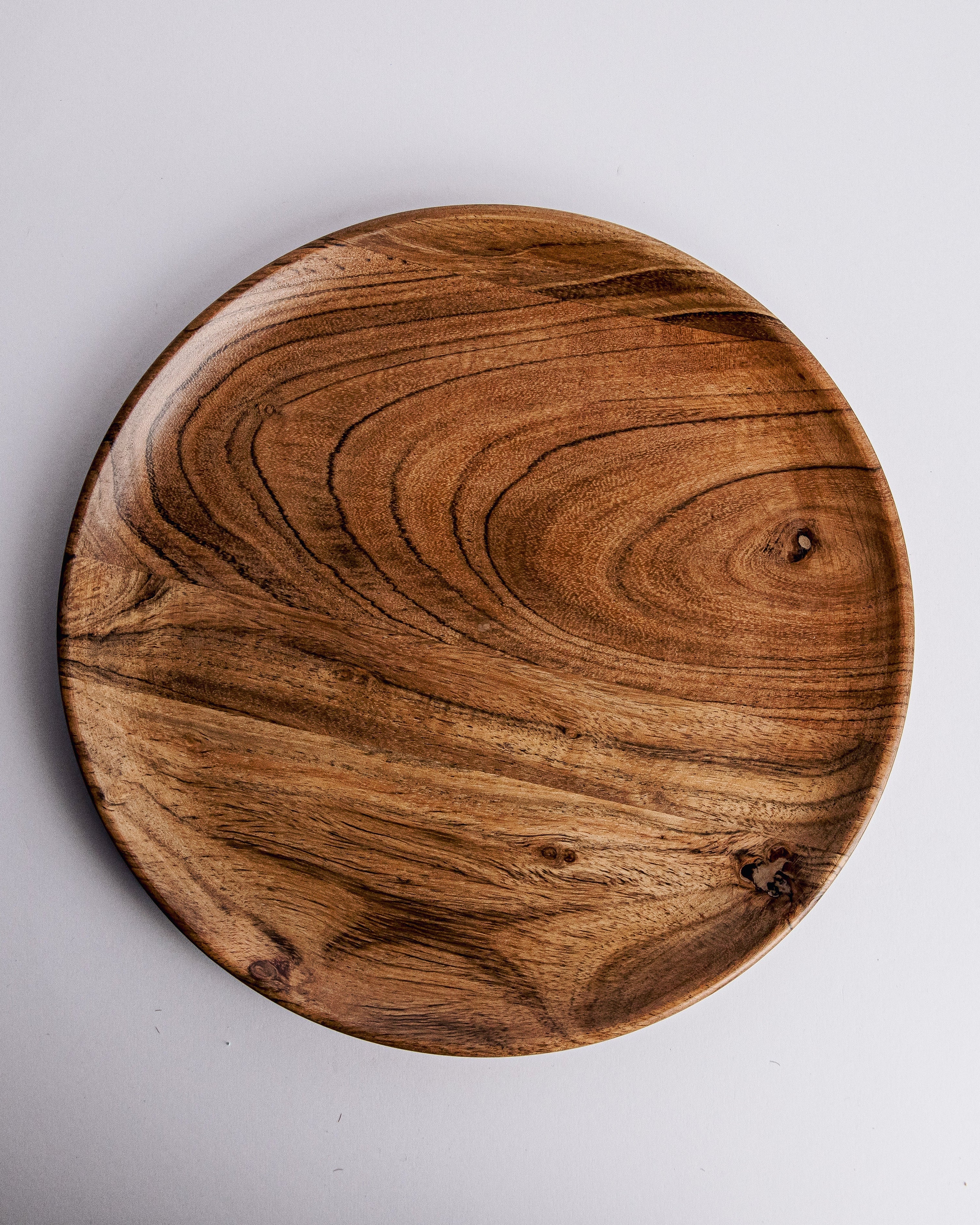 Dune Acacia Plates Set of 6 - Large - Our Better Planet