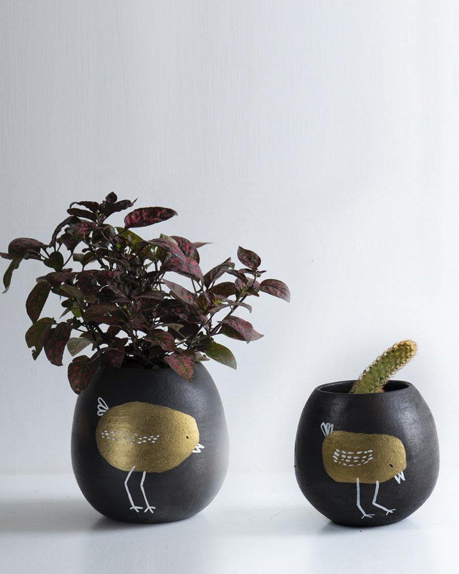 Earth Heart Li l Tsuki Terracotta Planter - Our Better Planet