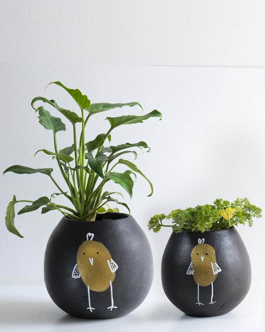 Earth Heart Li'l Mimi Terracotta Planter - Our Better Planet