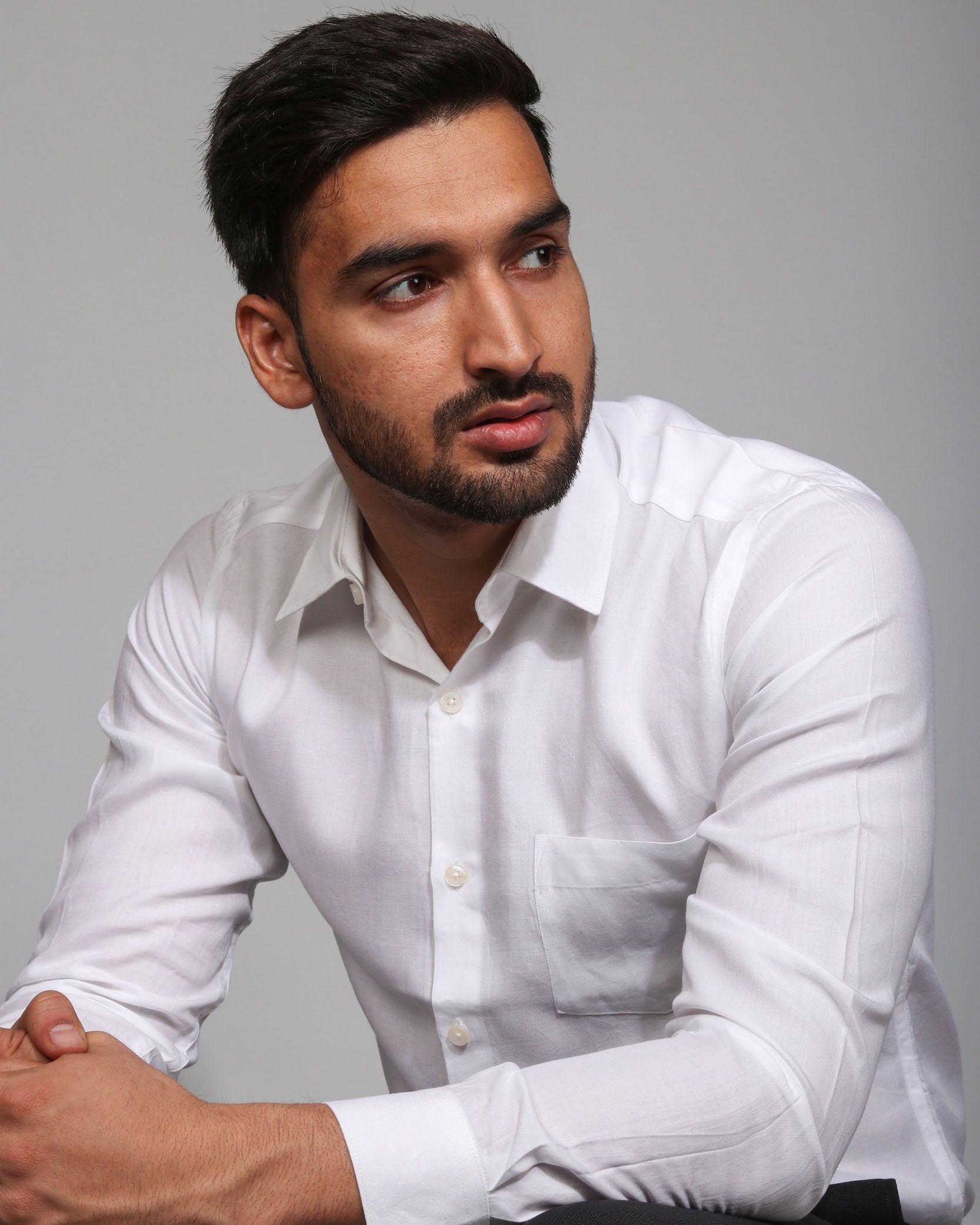 Earthy Route TENCEL- Lyocell Milky White Full Sleeve Shirt - Our Better Planet