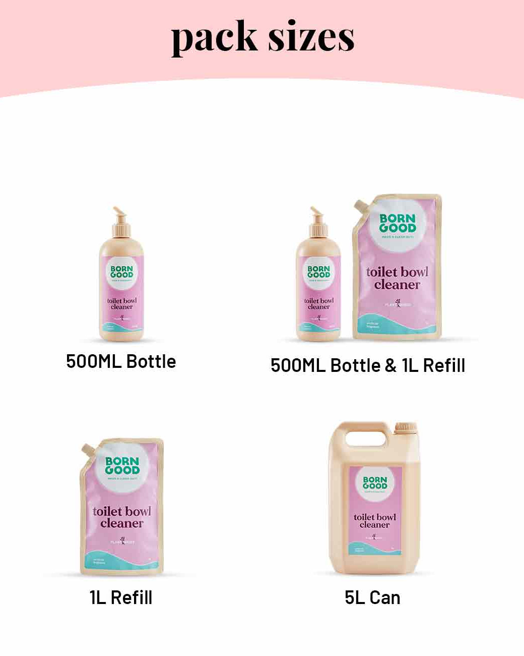 Eco-Friendly Toilet Bowl Cleaner Liquid - Our Better Planet