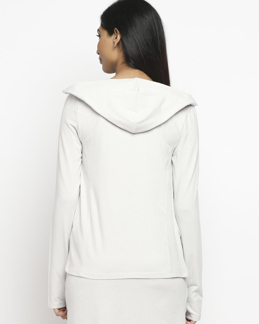 Effy Hoodie in neutral glitter - Our Better Planet