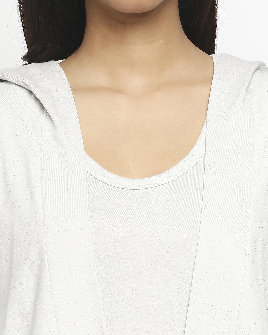 Effy Hoodie in neutral glitter - Our Better Planet