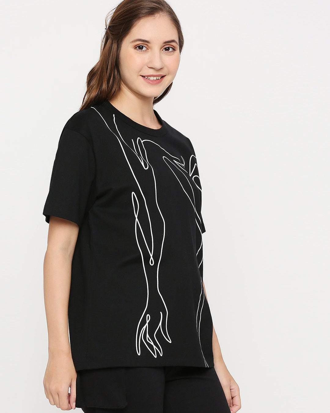 Effy Wavy girls torso in black - Our Better Planet