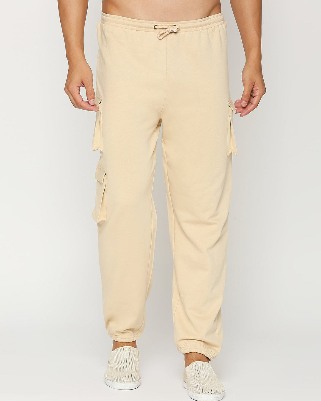 Effy x Shakya sweatpants sand - Our Better Planet