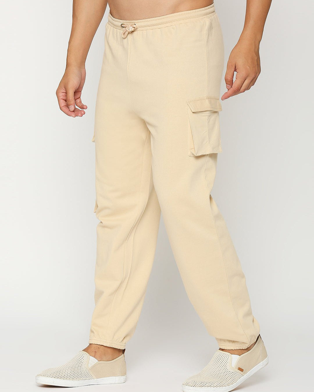 Effy x Shakya sweatpants sand - Our Better Planet