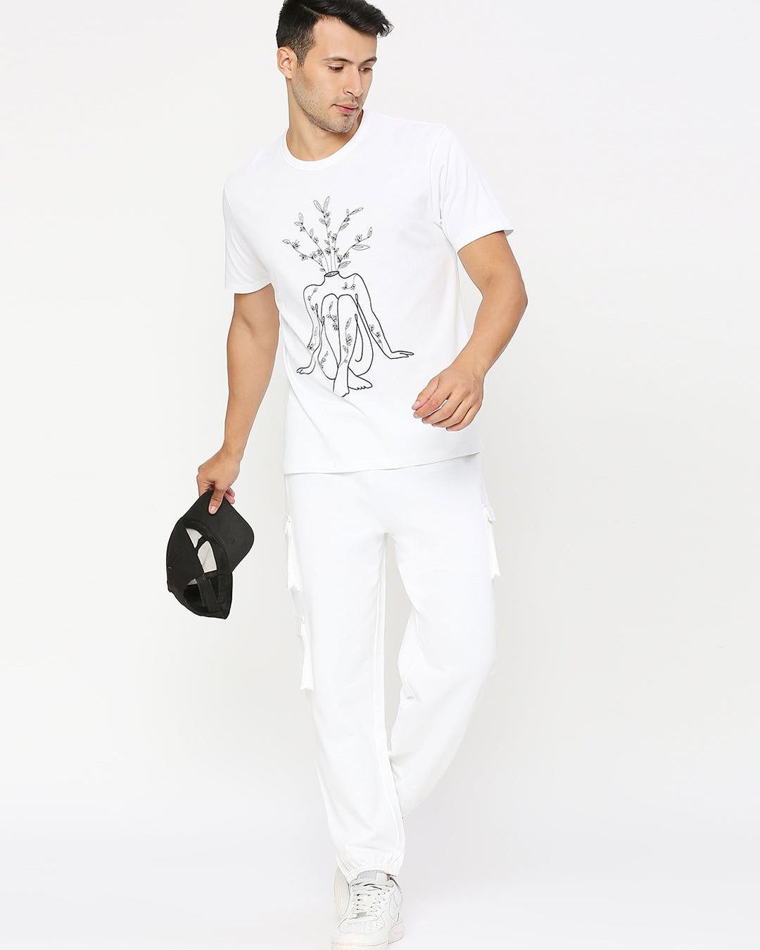 Effy x Shakya sweatpants white - Our Better Planet