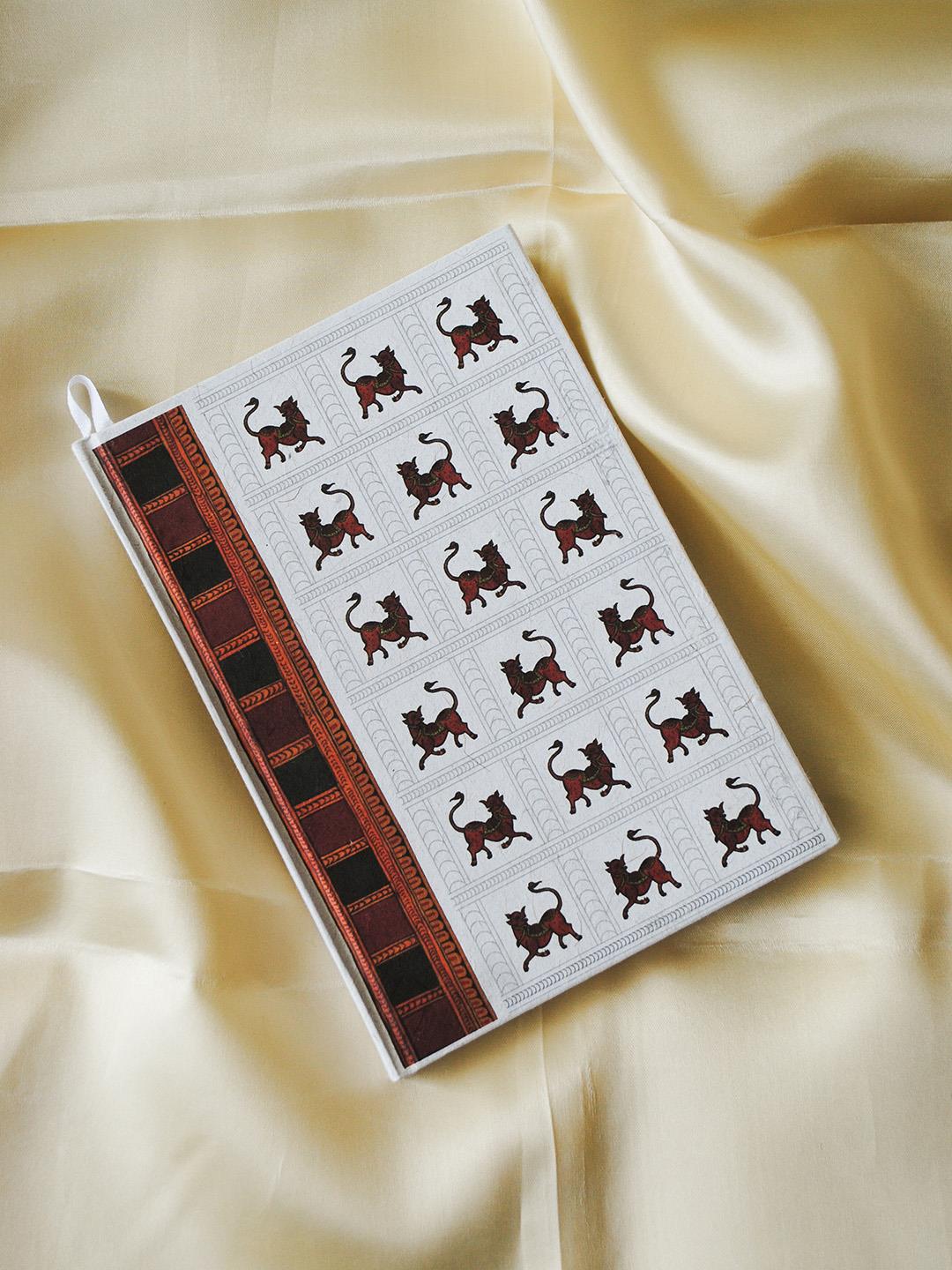 Ekibeki Ekibeki Chitrakathi Varaaha Journal 1Pcs Notebook White - Our Better Planet