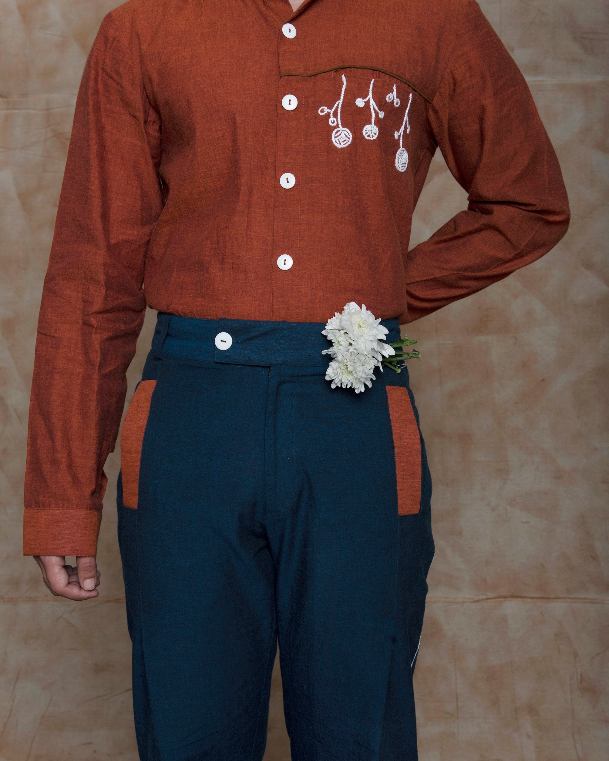 Extended Knife Pleat Pants - Our Better Planet