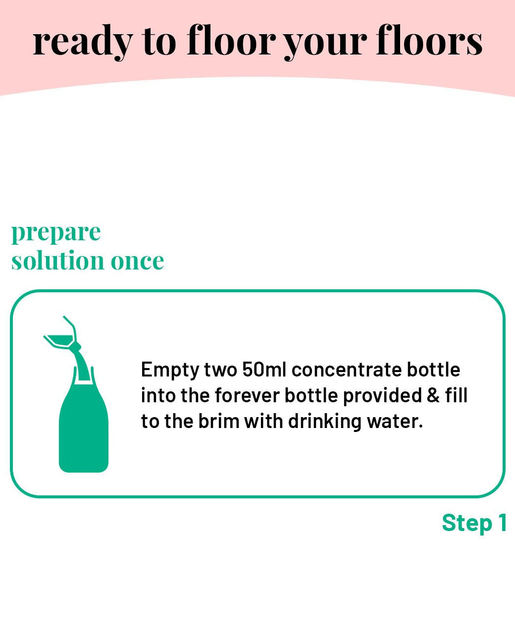 Floor Cleaner Liquid Concentrate - Our Better Planet