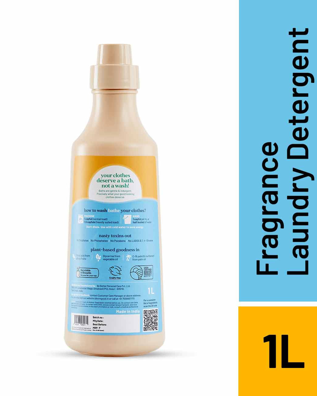 Fragrance Liquid Laundry Detergent - Our Better Planet